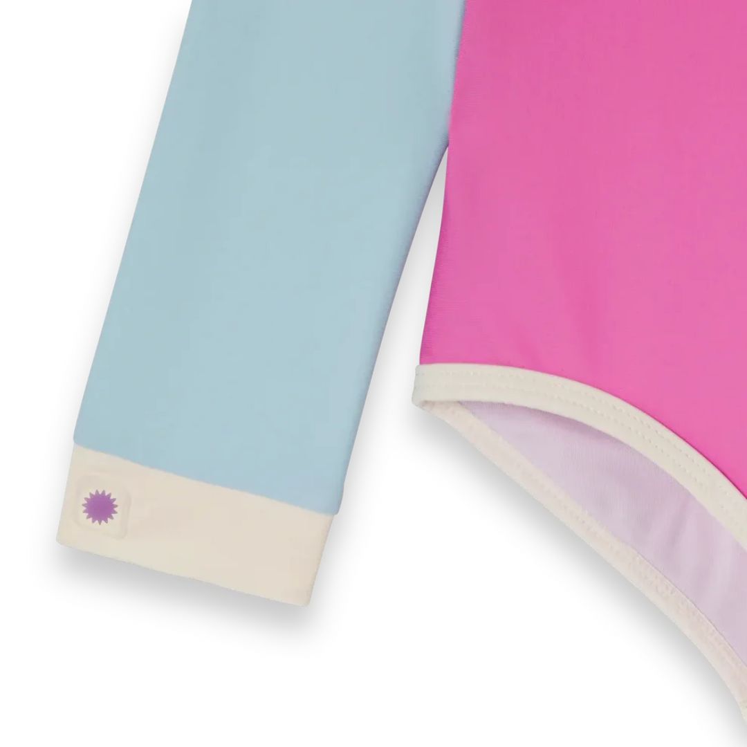 KiETLA® Otroške enodelne kopalke Pink/Blue Ki ET LA