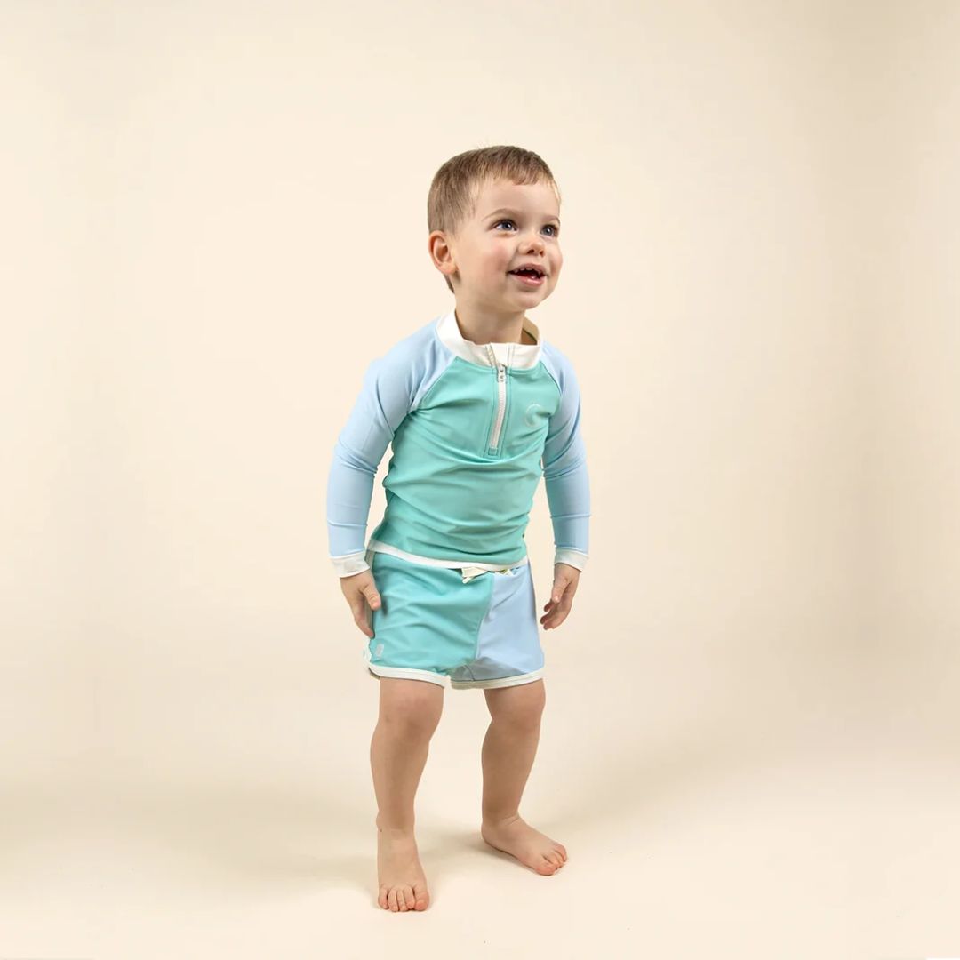 KiETLA® Otroške kopalne hlače Green/Blue Ki ET LA