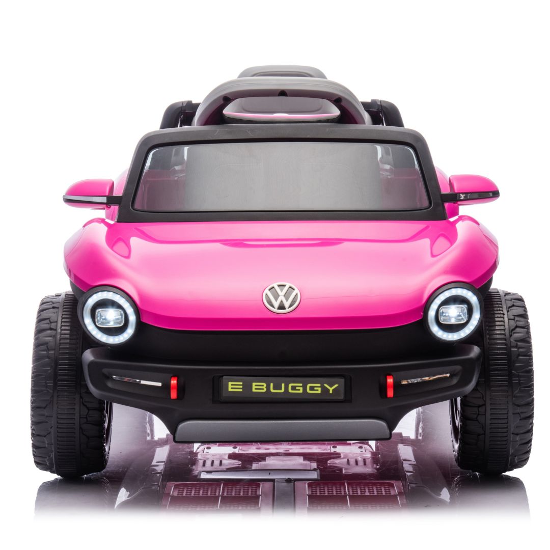 KikkaBoo® Avto na akumulator Licensed Volkswagen E Buggy Pink 12V/5A KikkaBoo
