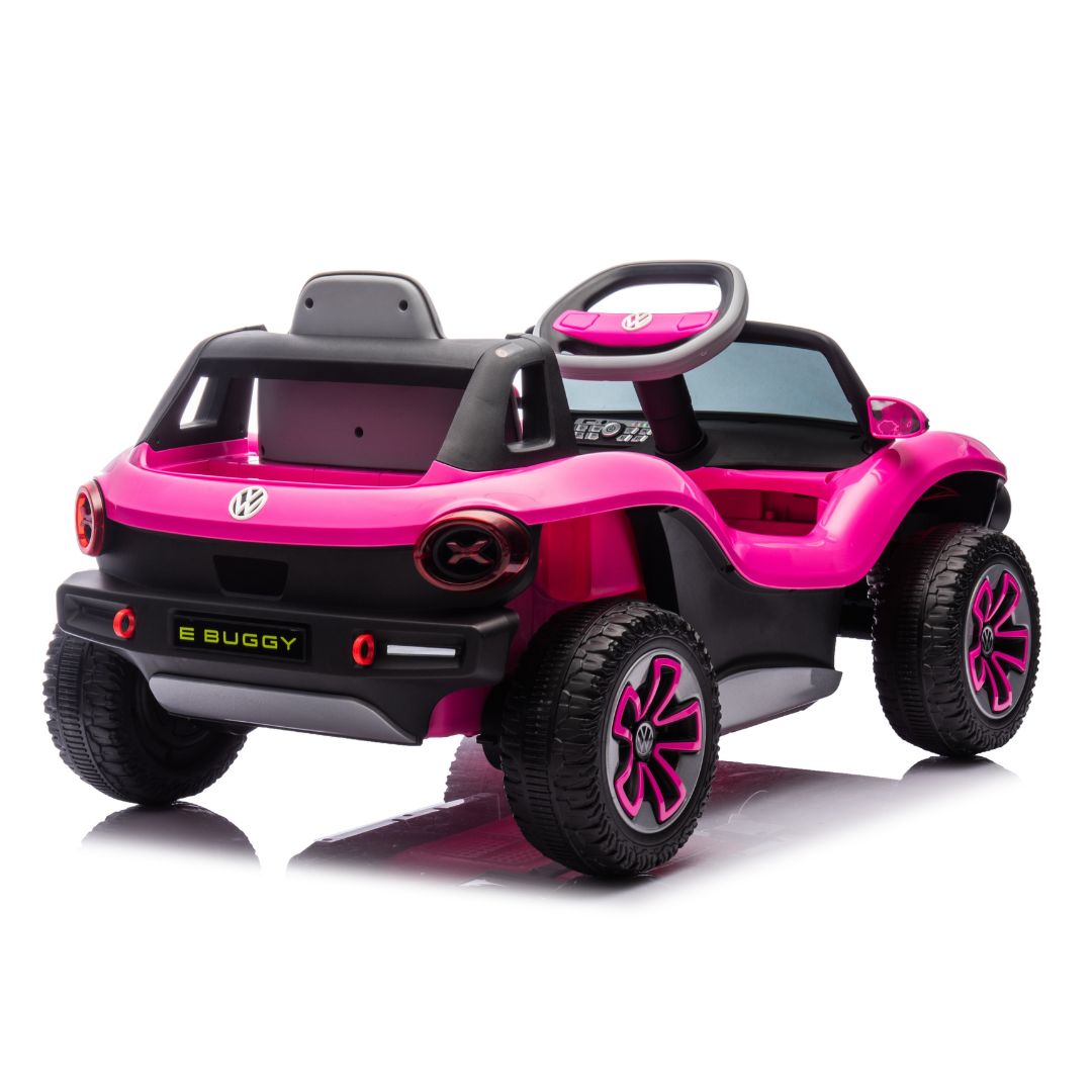 KikkaBoo® Avto na akumulator Licensed Volkswagen E Buggy Pink 12V/5A KikkaBoo