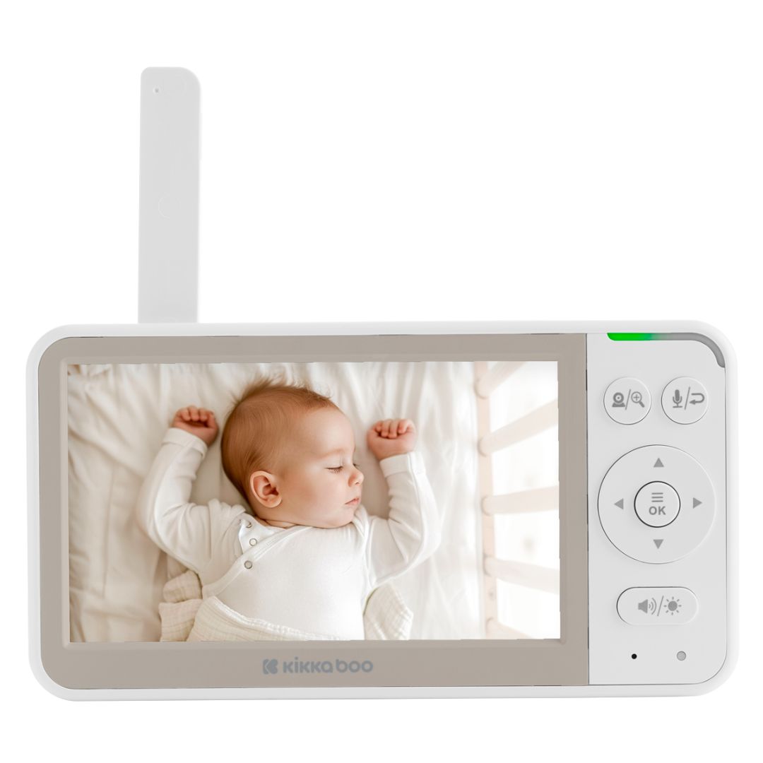KikkaBoo® Babyphone électronique sans fil Rhen Beige