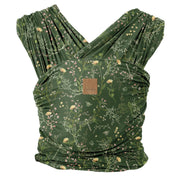 KikkaBoo® Nosilka wrap Isla Secret Garden Deep Green KikkaBoo