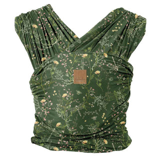 KikkaBoo® Fascia portabebè Isla Secret Garden Deep Green