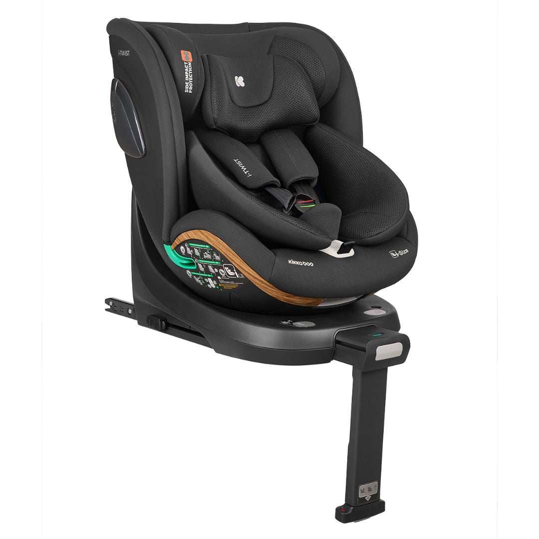 KikkaBoo® Otroški avtosedež 360° i-Twist i-SIZE (40-150 cm) Black 2026 KikkaBoo