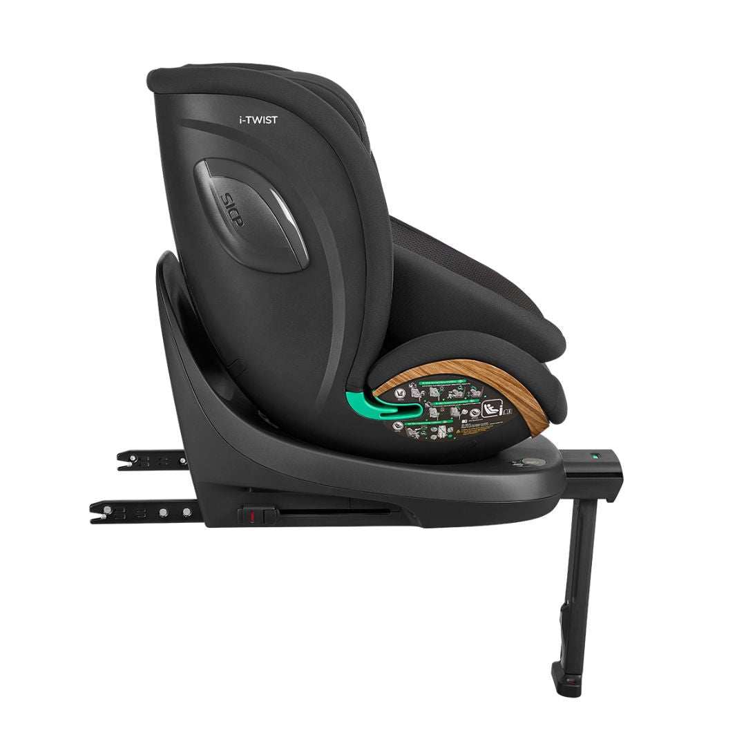 KikkaBoo® Otroški avtosedež 360° i-Twist i-SIZE (40-150 cm) Black 2026 KikkaBoo