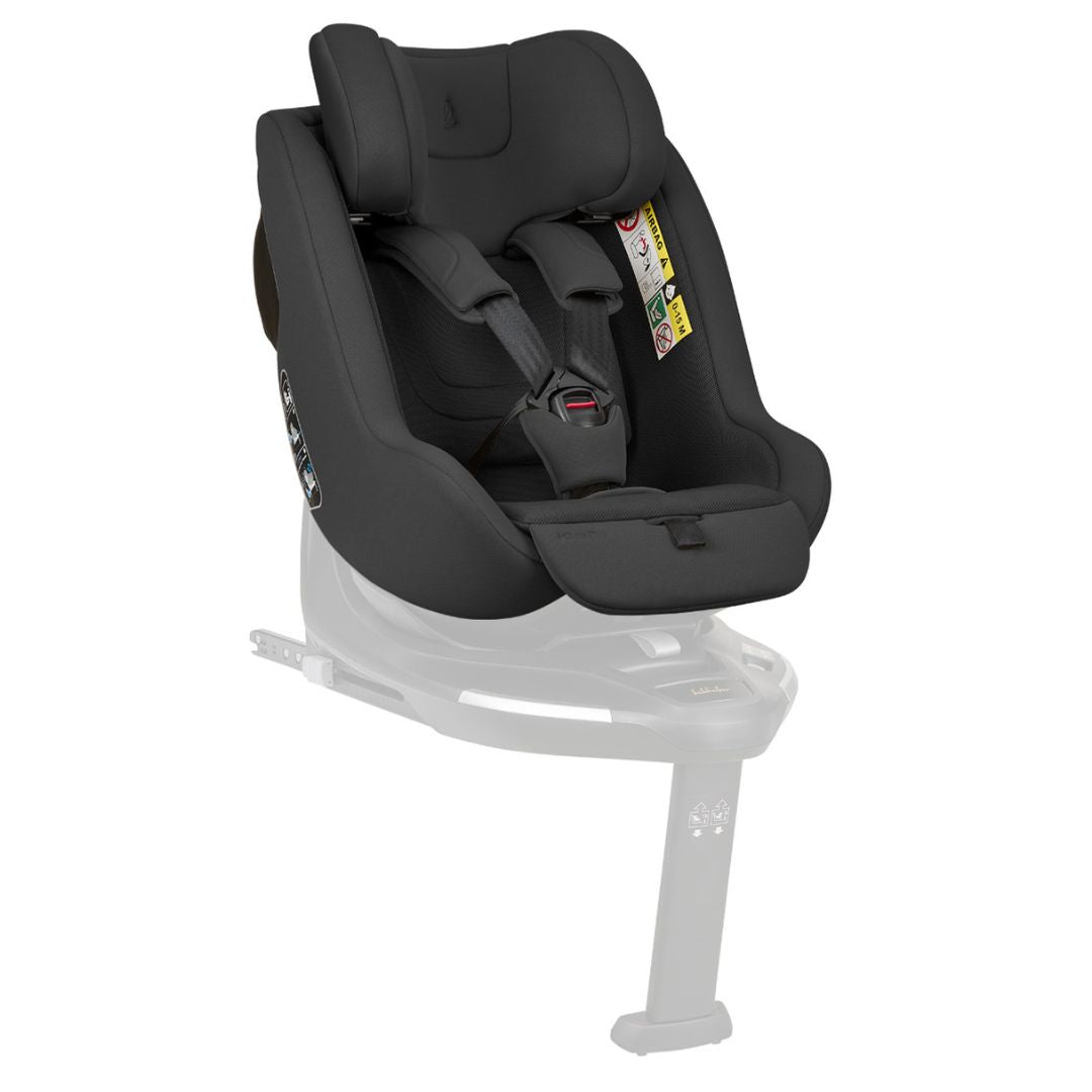 KikkaBoo® Platinum Otroški voziček 5v1 Goya Mocca + Avtosedež i-Class i-SIZE (40-87 cm) + Avtosedež i-Class Plus i-SIZE (40-105 cm) Noir + Vrtljiva Isofix baza i-Class 360 KikkaBoo