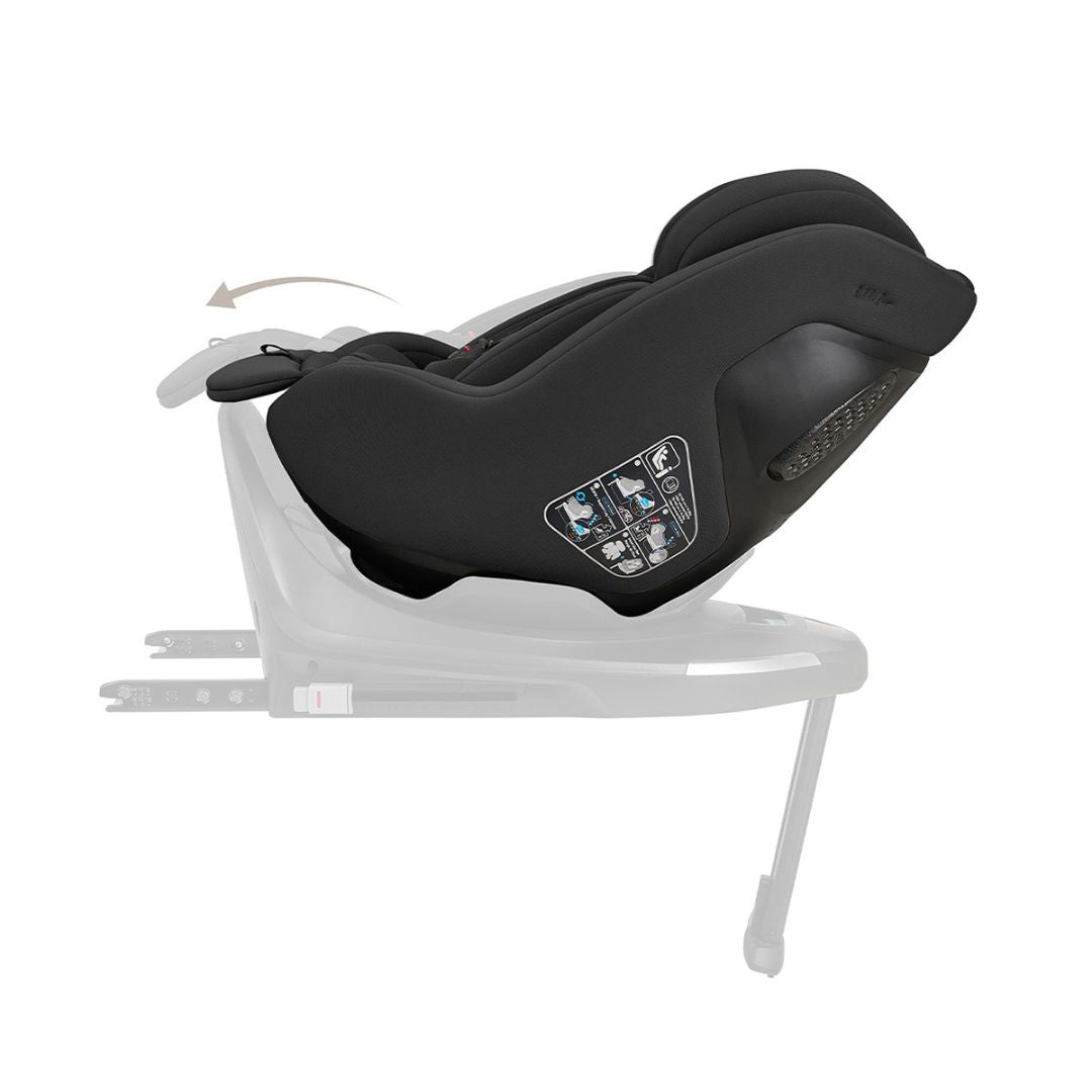 KikkaBoo® Otroški avtosedež i-Class Plus i-SIZE (40-105 cm) Noir KikkaBoo