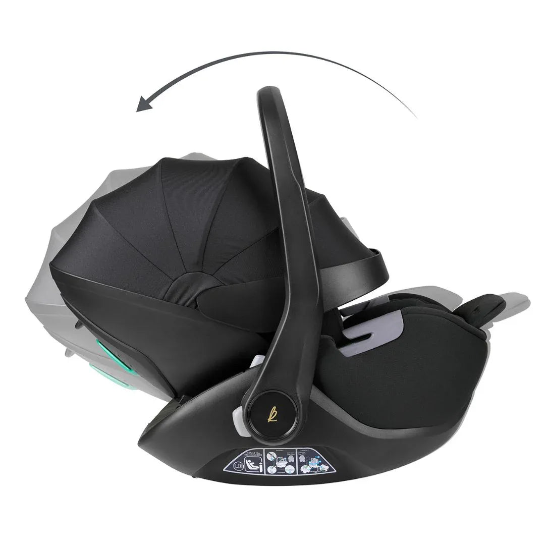 KikkaBoo® Otroški avtosedež i-Class i-SIZE (40-87 cm) Noir KikkaBoo