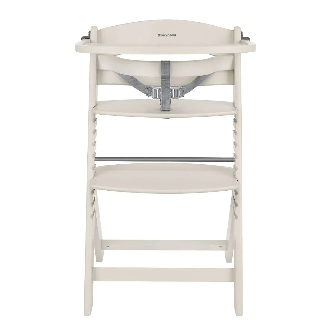 KikkaBoo® Otroški stolček za hranjenje Nordy Light Beige KikkaBoo