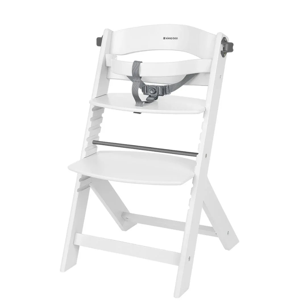 KikkaBoo® Otroški stolček za hranjenje Nordy White KikkaBoo