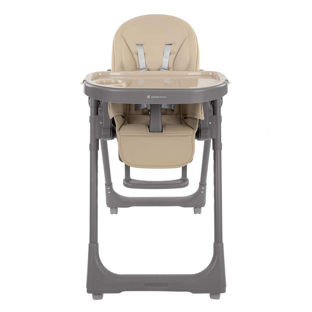 KikkaBoo® Otroški stol za hranjenje Pastello 2 Beige KikkaBoo