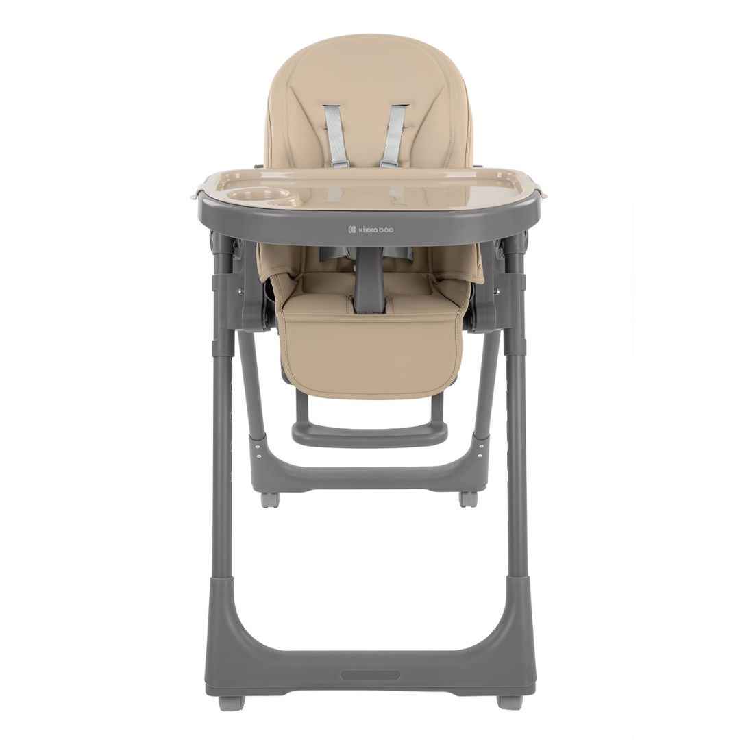 KikkaBoo® Otroški stol za hranjenje Pastello 2 Beige KikkaBoo