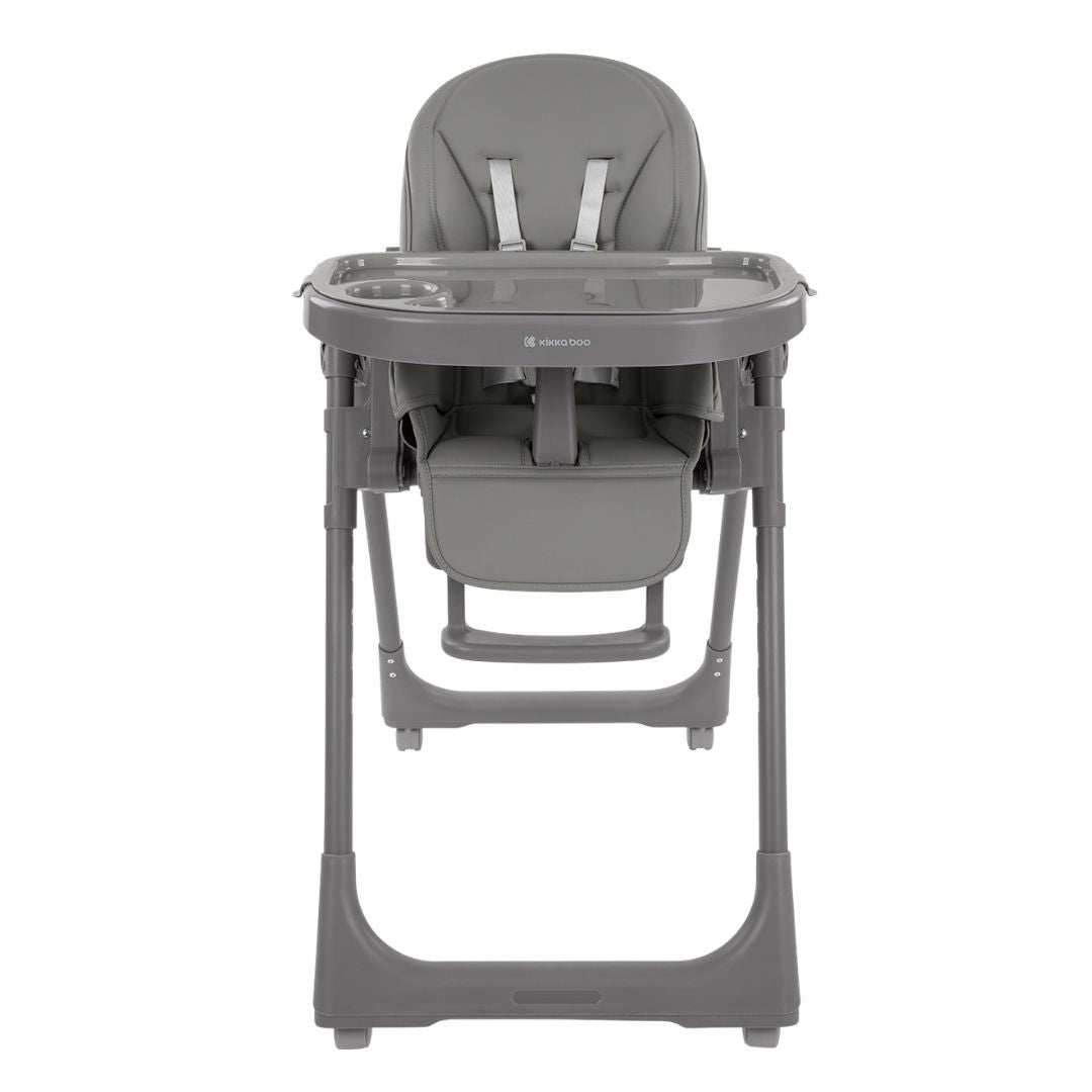 KikkaBoo® Otroški stol za hranjenje Pastello 2 Grey KikkaBoo