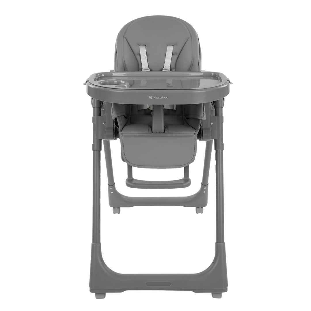 KikkaBoo® Otroški stol za hranjenje Pastello 2 Grey KikkaBoo