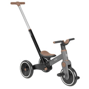 KikkaBoo® Otroški tricikel 5v1 Flash + GRATIS čelada Grey KikkaBoo