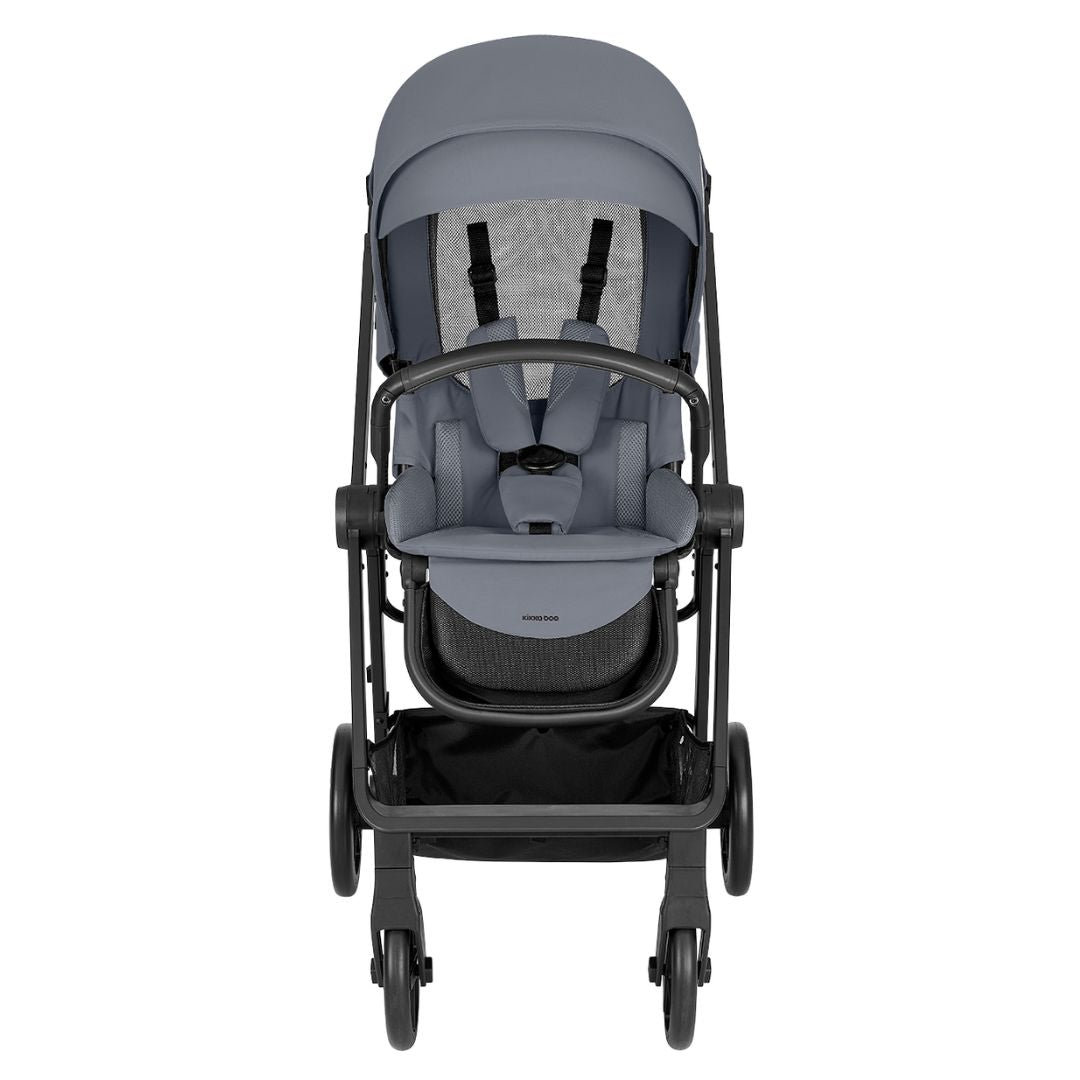 KikkaBoo® Otroški voziček s košaro 3v1 Mia Grey 2026 KikkaBoo