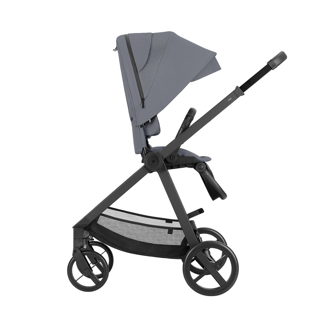 KikkaBoo® Otroški voziček s košaro 3v1 Mia Grey 2026 KikkaBoo