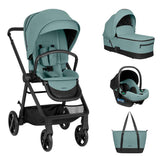 KikkaBoo® Poussette bébé avec nacelle 3en1 Mia Mint 2026