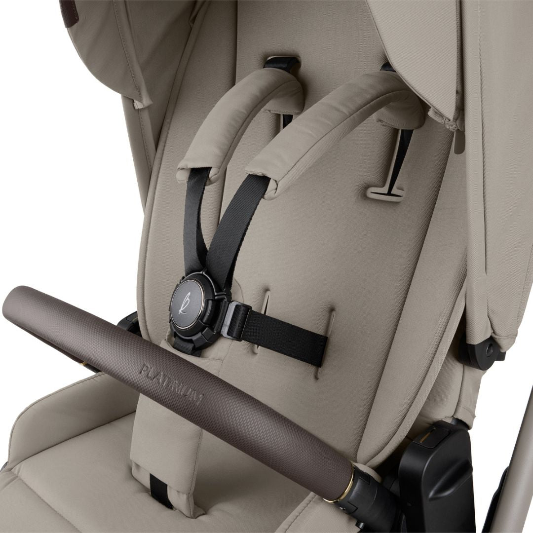 KikkaBoo® Platinum Otroški voziček s košaro 2v1 Goya Champagne KikkaBoo