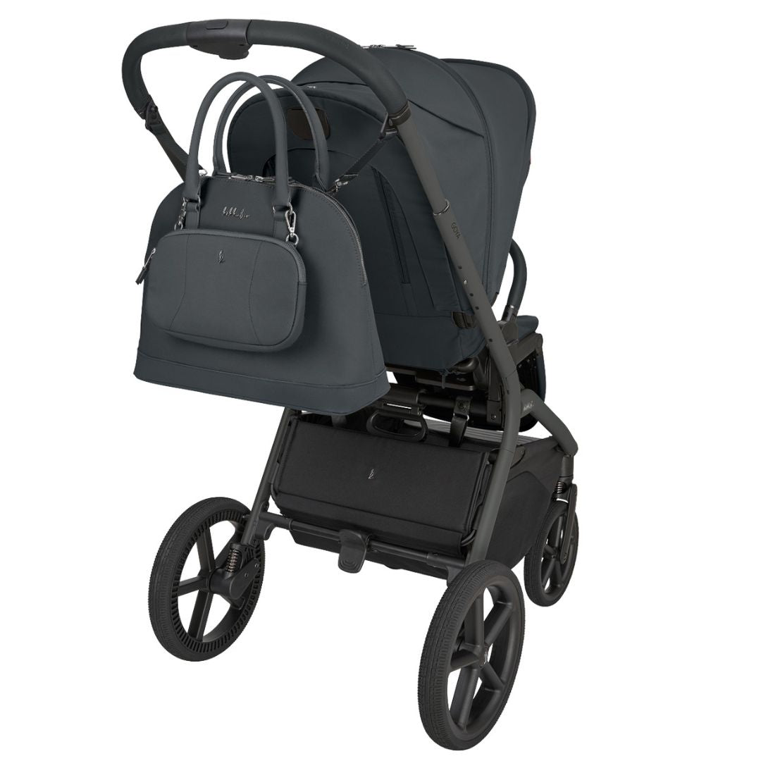 KikkaBoo® Platinum Otroški voziček s košaro 2v1 Goya Graphite KikkaBoo