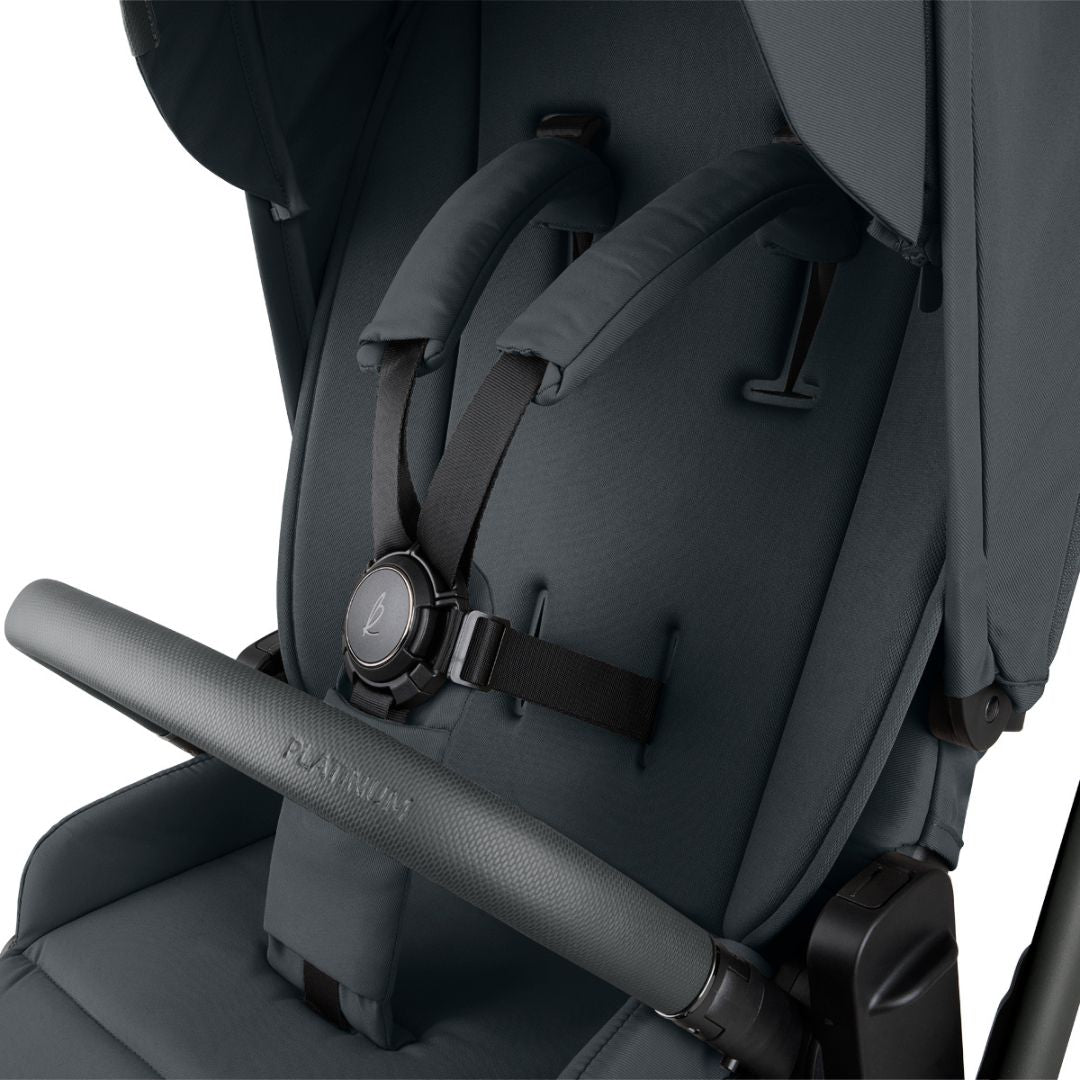 KikkaBoo® Platinum Otroški voziček s košaro 2v1 Goya Graphite KikkaBoo