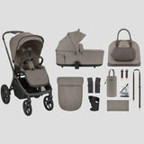 KikkaBoo® Platinum 2in1 Stroller Goya Mocca