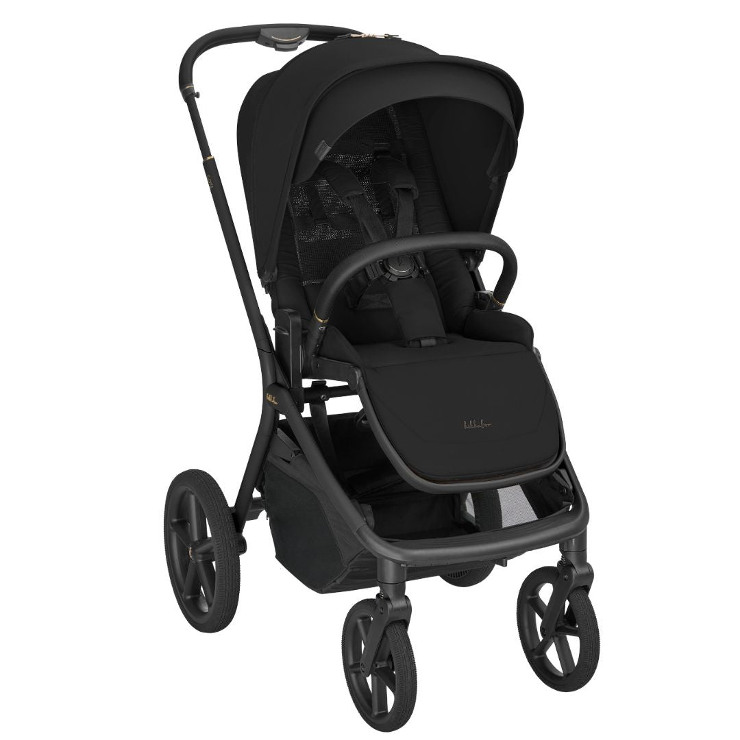 KikkaBoo® Platinum Otroški voziček s košaro 2v1 Goya Noir KikkaBoo