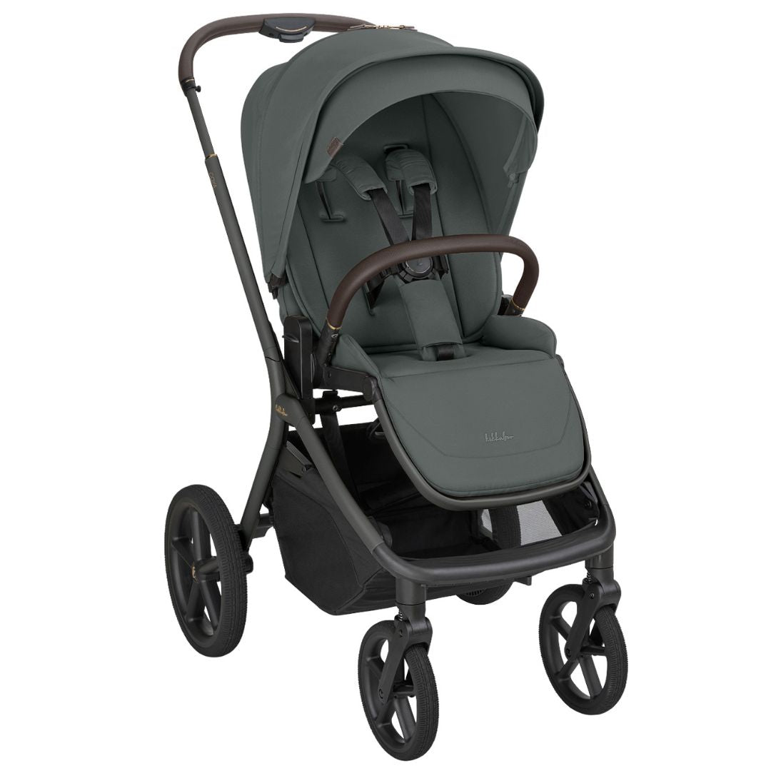 KikkaBoo® Platinum Otroški voziček s košaro 2v1 Goya Olive KikkaBoo