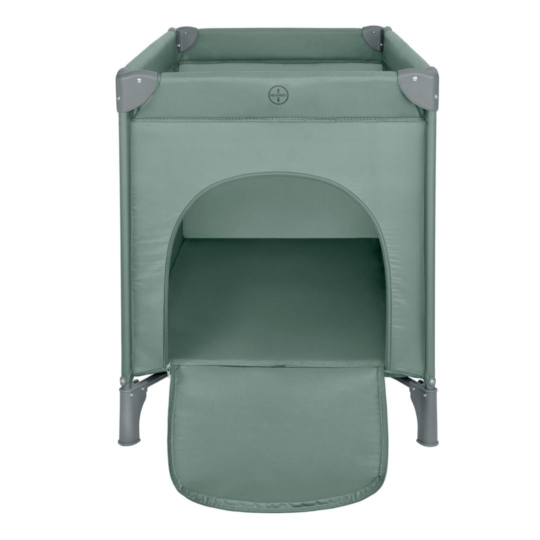 KikkaBoo® Prenosna posteljica 1 level So Gifted Green 2026 KikkaBoo