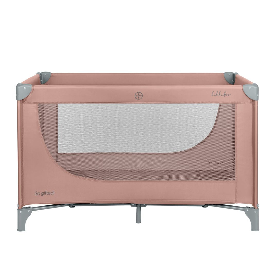 KikkaBoo® Prenosna posteljica 1 level So Gifted Pink 2026 KikkaBoo