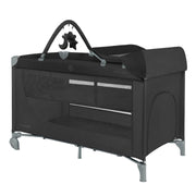 KikkaBoo® Prenosna posteljica 2 levels 125x65 So Gifted PLUS Black 2026 KikkaBoo