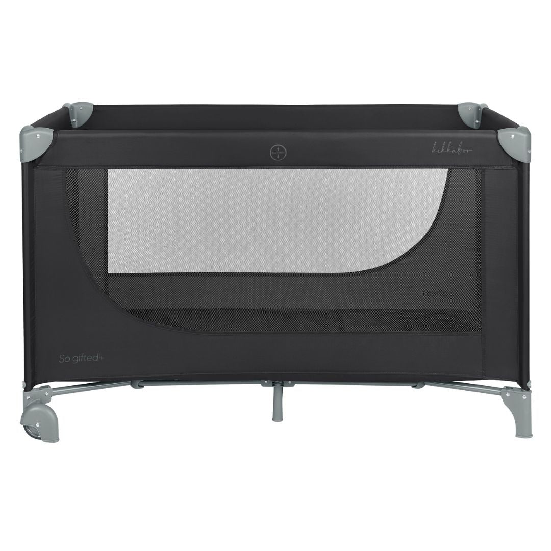 KikkaBoo® Prenosna posteljica 2 levels 125x65 So Gifted PLUS Black 2026 KikkaBoo
