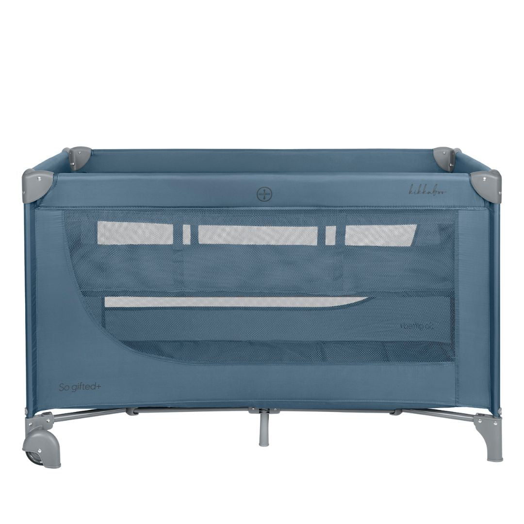 KikkaBoo® Prenosna posteljica 2 levels 125x65 So Gifted PLUS Blue 2026 KikkaBoo