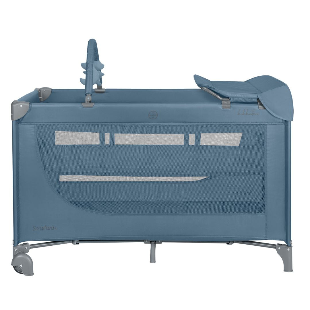 KikkaBoo® Prenosna posteljica 2 levels 125x65 So Gifted PLUS Blue 2026 KikkaBoo