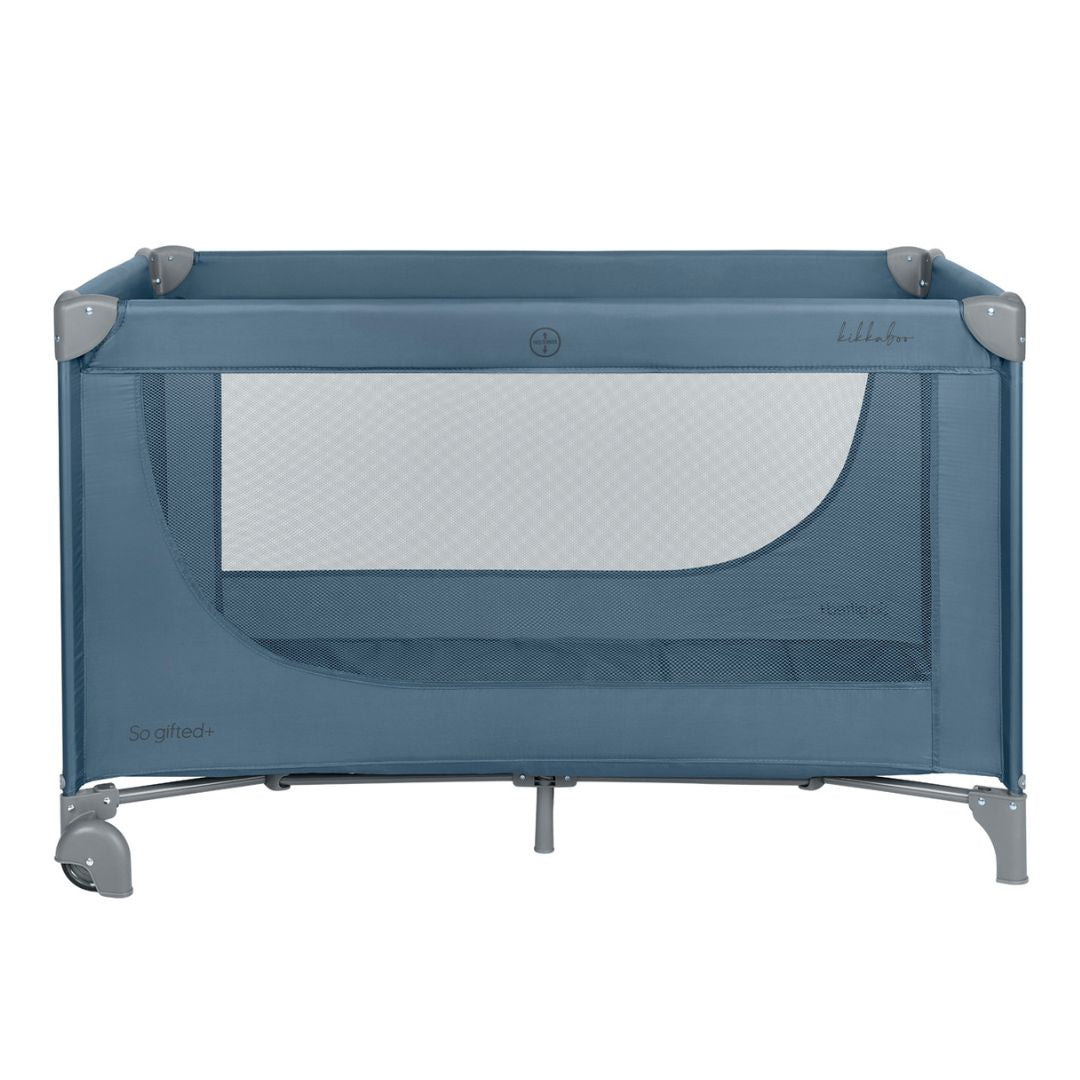 KikkaBoo® Prenosna posteljica 2 levels 125x65 So Gifted PLUS Blue 2026 KikkaBoo