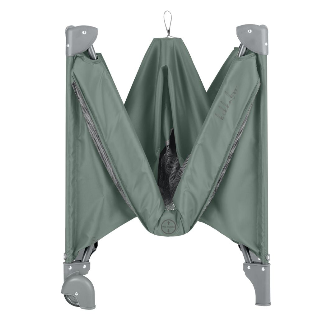 KikkaBoo® Prenosna posteljica 2 levels 125x65 So Gifted PLUS Green 2026 KikkaBoo