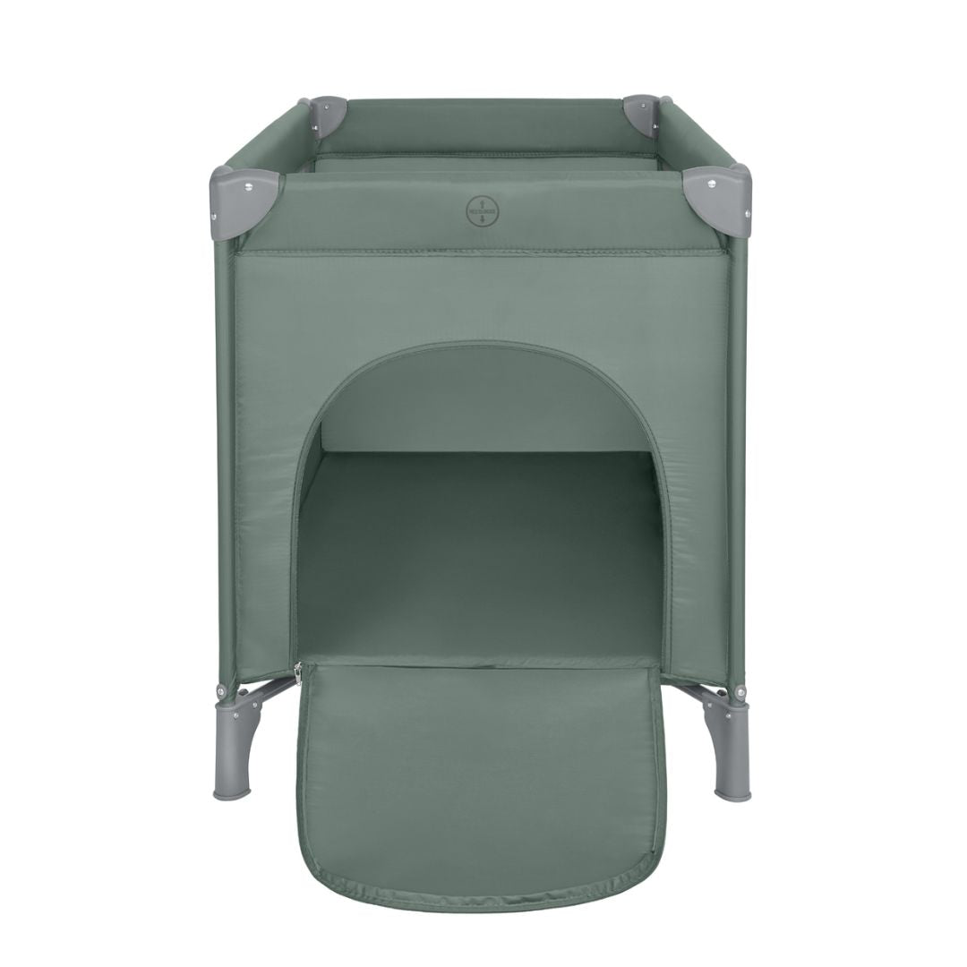 KikkaBoo® Prenosna posteljica 2 levels 125x65 So Gifted PLUS Green 2026 KikkaBoo