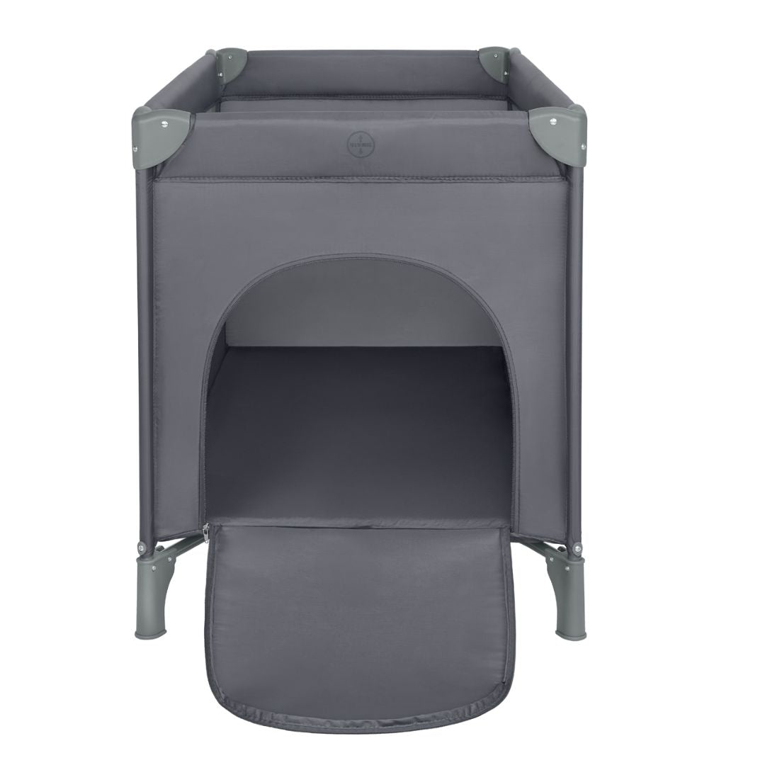 KikkaBoo® Prenosna posteljica 2 levels 125x65 So Gifted PLUS Grey 2026 KikkaBoo