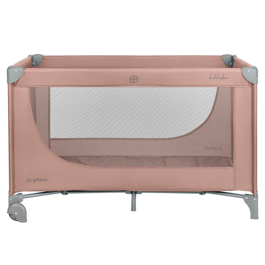 KikkaBoo® Prenosna posteljica 2 levels 125x65 So Gifted PLUS Pink 2026 KikkaBoo