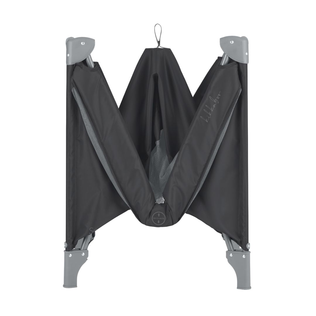 KikkaBoo® Prenosna posteljica 2 levels So Gifted Black 2026 KikkaBoo