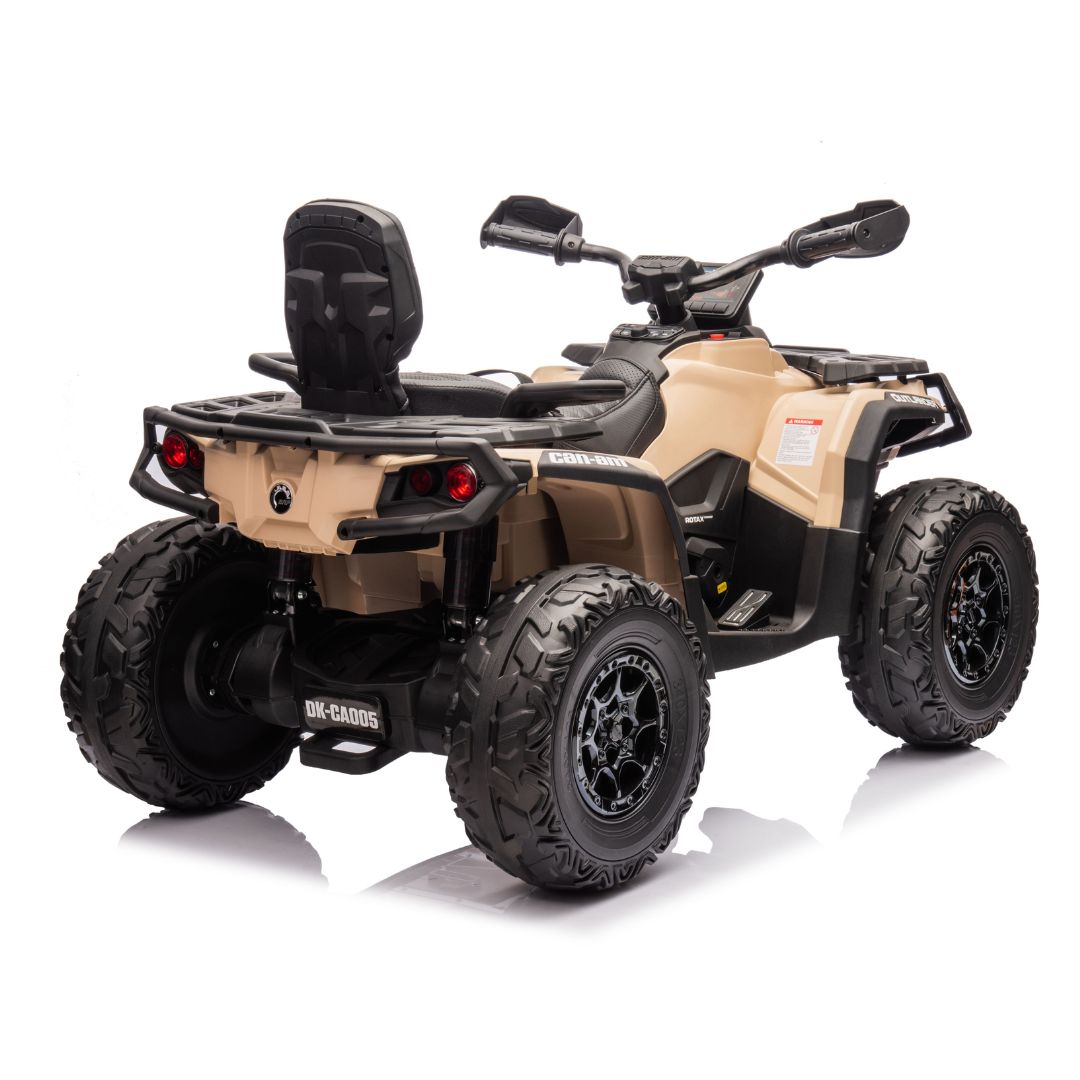 KikkaBoo® Štirikolesnik na akumulator Licensed Can-Am Outlander ATV Khaki KikkaBoo