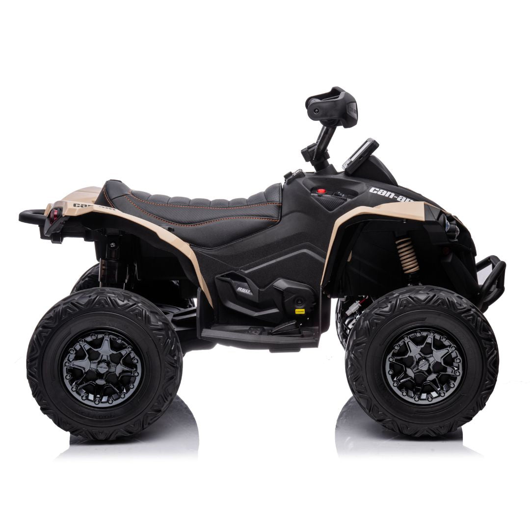 KikkaBoo® Štirikolesnik na akumulator Licensed Can-Am Renegade ATV Khaki KikkaBoo