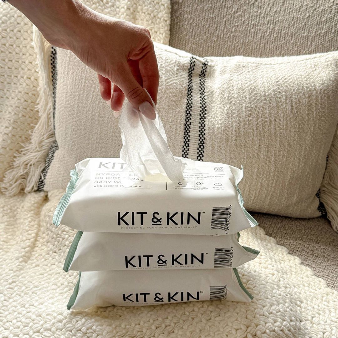 Kit&Kin® Otroški vlažilni robčki 60/1 Kit & Kin