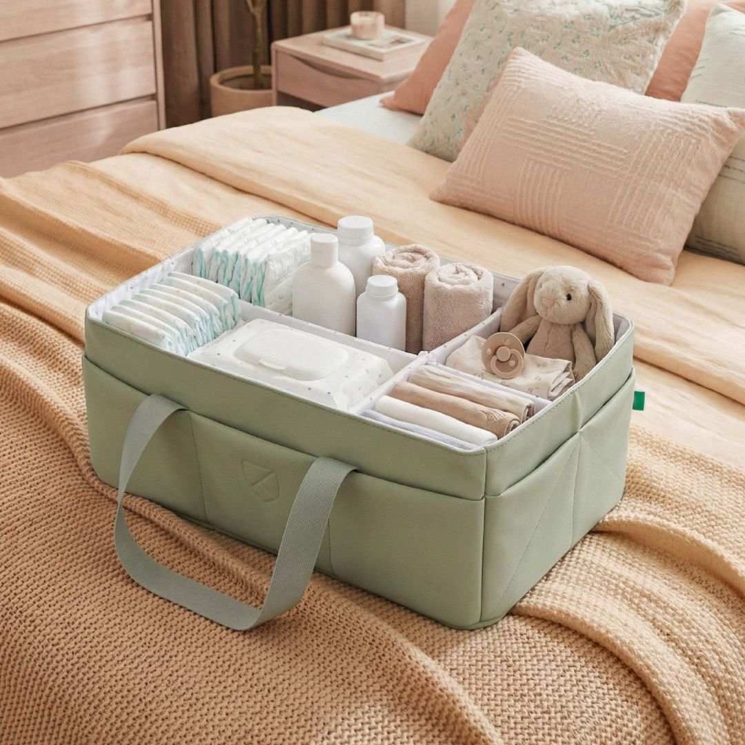 Koala Babycare® Organizator za pleničke Gum Pale Green Koala Babycare