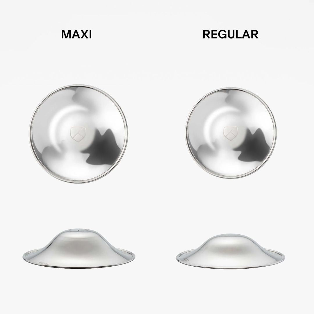 Koala Babycare® Zaštitne srebrne kapice za dojilje Trilaminate Silver Maxi