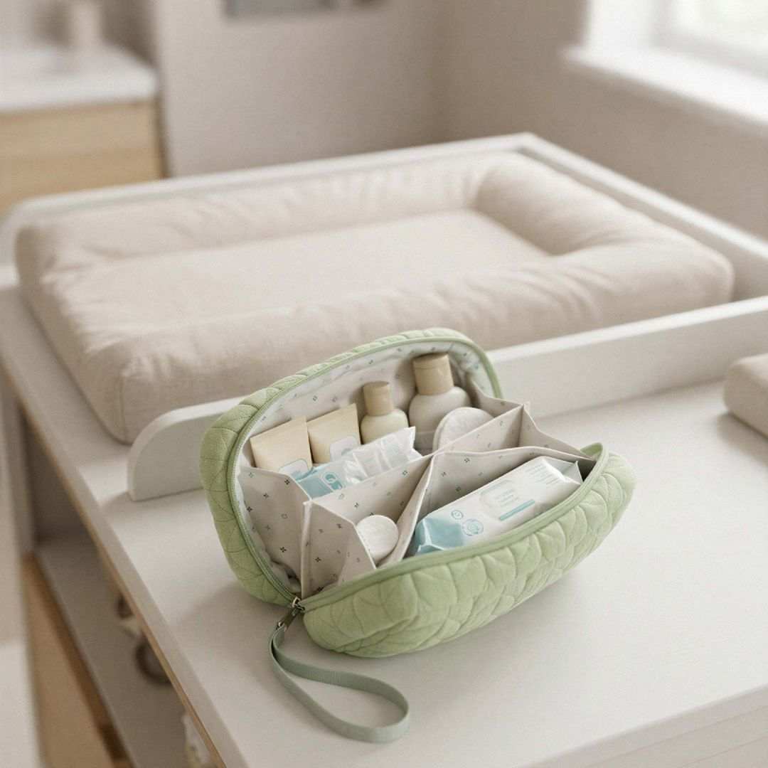 Koala Babycare® Toaletna torbica Quilted Pale Green Koala Babycare
