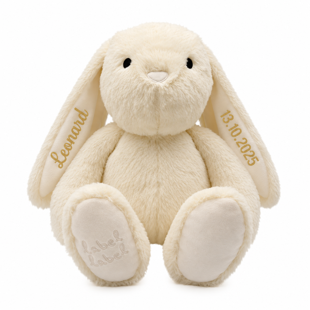 Label Label® Iepuraș de pluș Rosa L 34cm Ivory