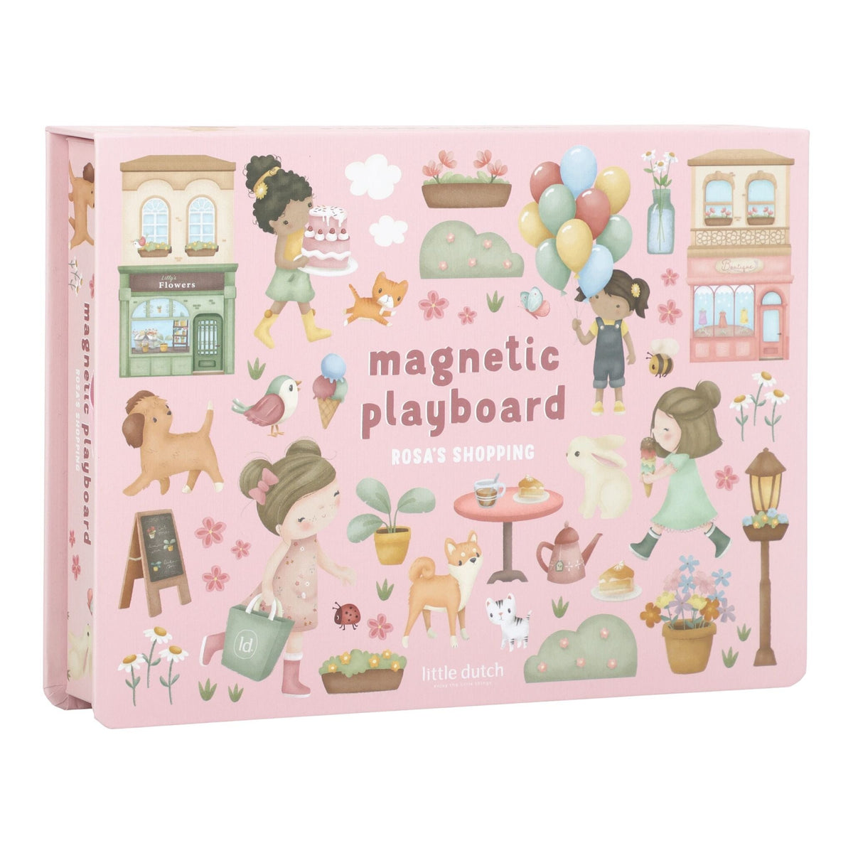 Little Dutch® Magnetic Puzzle Rosa's Shopping Street