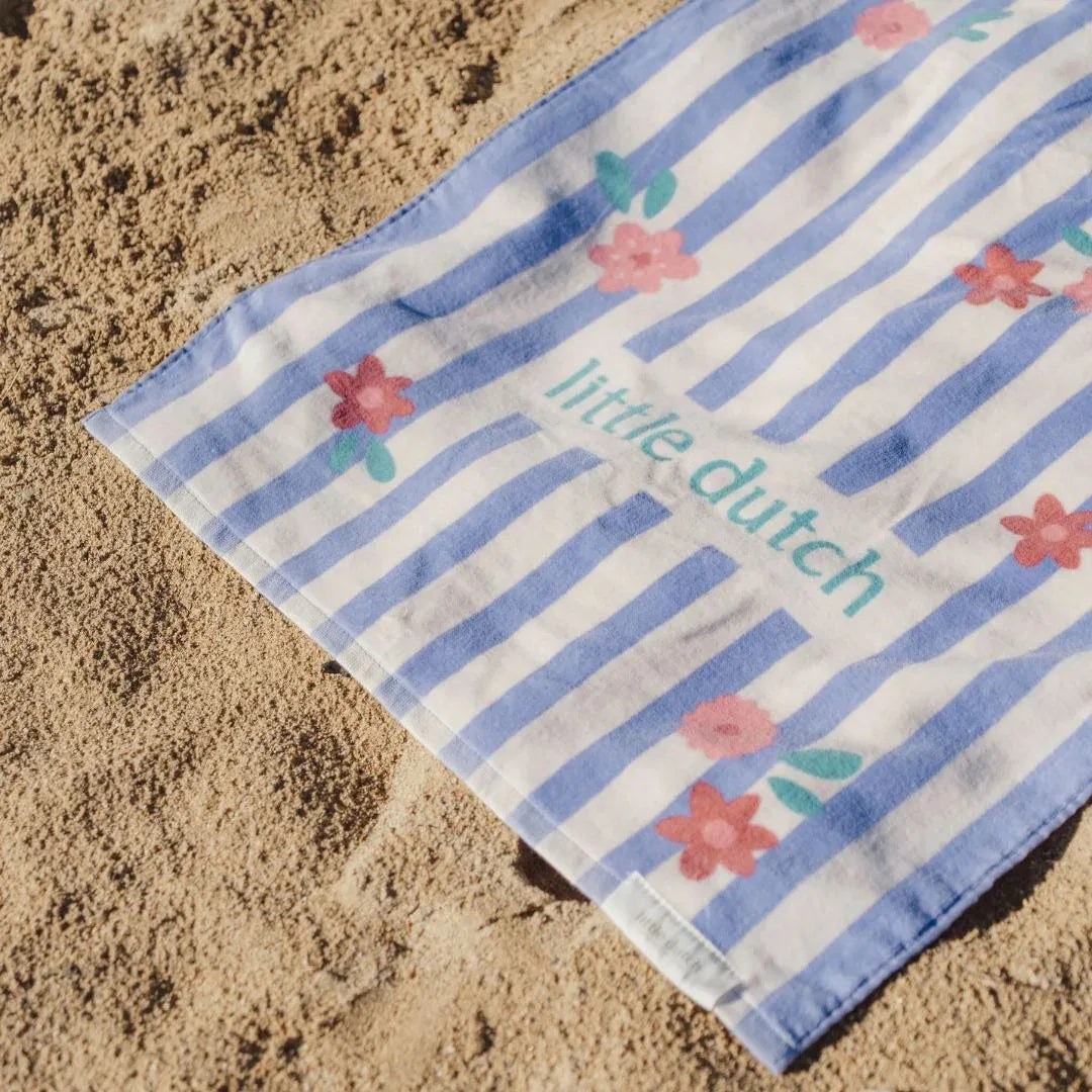 Little Dutch® Brisača za plažo Dreamy Purple Stripe Little Dutch