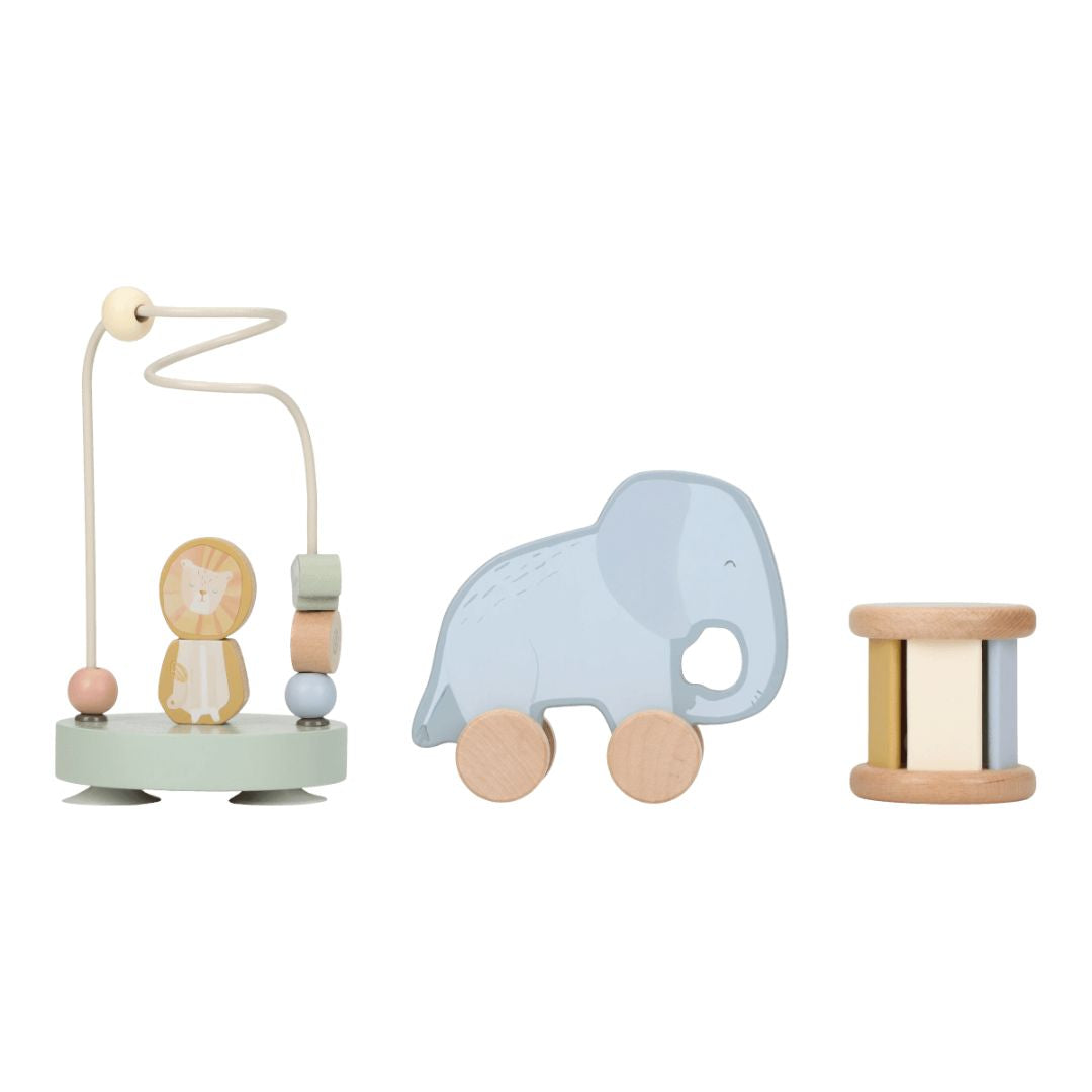 Little Dutch® Confezione regalo Wood Safari Friends